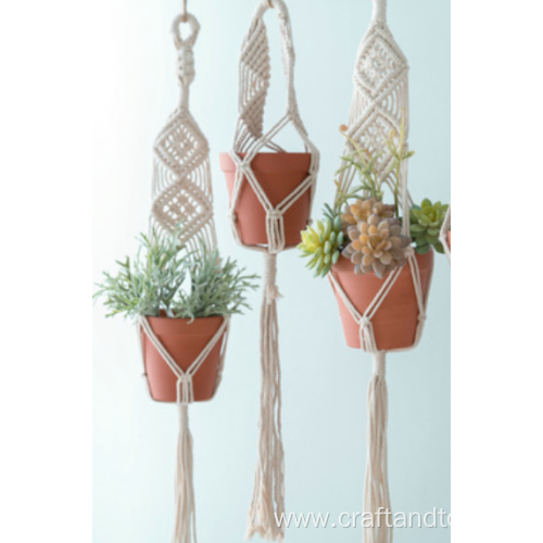 Macrame Plant Hangers Hanging Plant Indoor